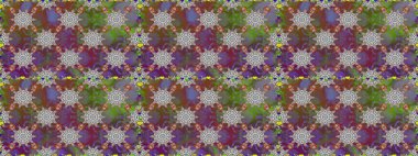 Gri renkli çiçekler. Raster düz çiçekleri pürüzsüz desen. Tasarım hediye paketi, tebrik kartları, posterler ve afiş tasarımı.