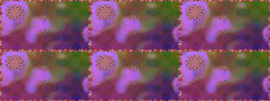 Renkli Bahar Temalı Kusursuz Arkaplan. Düz Çiçek Elementleri Tasarımı. Mor renkli çiçekler. Sevimli çiçek raster deseni.