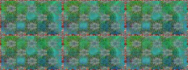 Çiçek arkaplan. Yeşil renkli şirin tekstil. Çiçek duvar kâğıdı. Renkli, pürüzsüz desen. Raster illüstrasyonu.