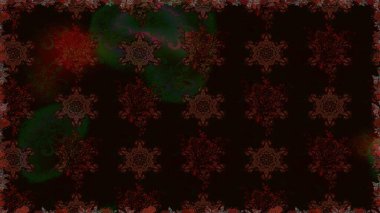 Düz Çiçek Elementleri Tasarımı. Çiçekle kusursuz desen. Renkli Bahar Temalı Kusursuz Arkaplan. Siyah renkte çiçekler.