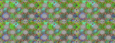 Raster illüstrasyonu. Çiçekler, dallar, bitkiler ve çiçekler. Güzel kumaş deseni. El çizimi.