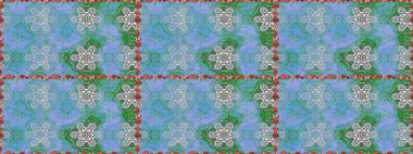 Nazik, narin çiçek arkaplanı. Mavi renkli çiçekler. Raster çiçek desenli ve çiçekli..