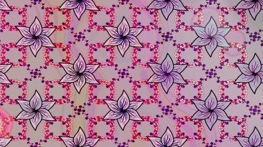 Güzel eskiz şekli. Güzel kumaş deseni. Raster çiçekli arka plan. Renkli Yaz Temalı eskiz kalıbı. Yazdır. Düz Çiçek Elementleri Tasarımı.