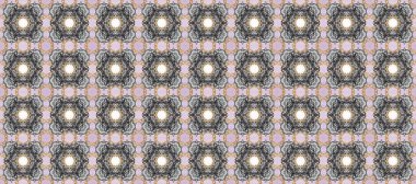 Kusursuz altın desenli bukleler. Doğu tarzı arabesk. Raster altın desen. Raster illüstrasyonu. Altın elementli gri, nötr ve bej renkler.