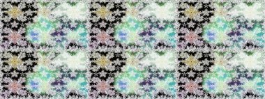 Moda baskıları için zarif bir şablon. Çiçekli yaz çiçekleri. Küçük çiçekte güzel bir desen. Küçük renkli çiçekler. Kusursuz. Motley illüstrasyonu.