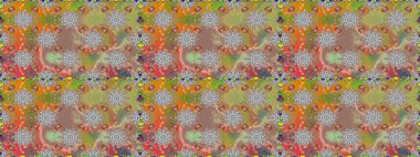 Fantezi çiçekli kusursuz desen, doğal duvar kağıdı, çiçek desenli kıvrım çizimi. Paisley el çizimi elementler. Ev dekoru.