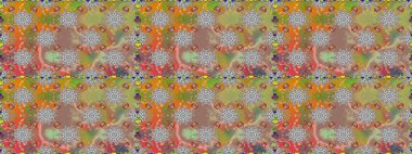 Fantezi çiçekli kusursuz desen, doğal duvar kağıdı, çiçek desenli kıvrım çizimi. Paisley el çizimi elementler. Ev dekoru.