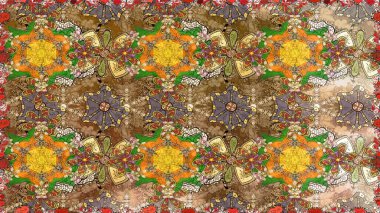 Kartlar, davetiyeler, tarih kartları ve daha fazlası için kullanılabilir. Büyük bir çiçek boyası seti. Raster şirin suluboya çiçek deseni çizimi.