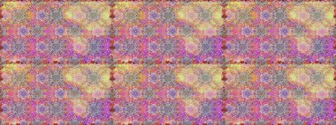 Raster illüstrasyonu. Tropik, dikişsiz çiçek deseni. Tarafsız renklerde çiçekler.