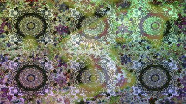 Tarafsız renklerde grafiksel modern kusursuz desen. Kusursuz çiçek deseni. Duvar kâğıdı barok, İspanyol kumaşı. Kusursuz raster arkaplanı.