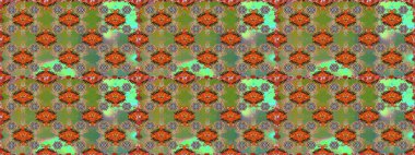 Kumaş, tekstil, duvar kağıdı baskısı için. Raster illüstrasyonu. Kusursuz bir geçmişi var. Tomurcukları papatya çiçekleri olan sevimli bir çiçek deseni. Miles Fleur, süslü püslü bir süs. Antika retro tarzı.