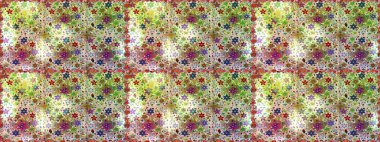 Küçük çiçekte hoş bir çiçek deseni var. Çiçeksel elementlerle süslenmiş zarif raster dokusu. Parlak çiçekli nötr renklerde soyut, pürüzsüz desen.