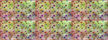 3 boyutlu çiçekler, pürüzsüz. Tarafsız renklerde. Raster illüstrasyonu.