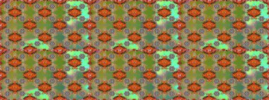 Kumaş, tekstil, duvar kağıdı baskısı için. Raster illüstrasyonu. Kusursuz bir geçmişi var. Tomurcukları papatya çiçekleri olan sevimli bir çiçek deseni. Miles Fleur, süslü püslü bir süs. Antika retro tarzı.