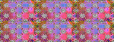 Küçük renkli çiçekler. Motley illüstrasyonu. Çiçekli bahar çiçekleri. Kusursuz. Küçük çiçekte güzel bir desen. Moda baskıları için zarif bir şablon.