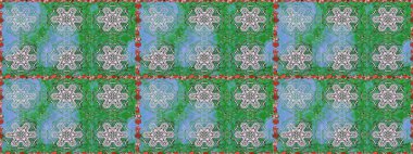 Kusursuz. Küçük çiçekteki sevimli çiçek deseni. Raster illüstrasyonu.