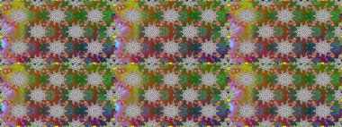 Raster illüstrasyonu. Kahverengi renkli çiçekler. Kusursuz çiçek deseni duvar kağıdı için kullanılabilir.