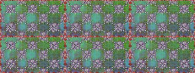 Moda baskıları için zarif bir şablon. Motley illüstrasyonu. Küçük çiçekte güzel bir desen. Küçük renkli çiçekler. Çiçekli bahar çiçekleri.