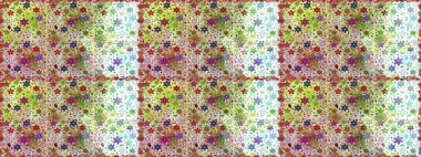 Çiçekli, suluboya desenli kusursuz çiçek deseni. Küçük çiçekte güzel bir çiçek deseni var. Raster deseni.