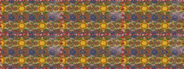 Kusursuz. Moda baskıları için zarif bir şablon. Küçük renkli çiçekler. Küçük çiçekte güzel bir desen. Motley illüstrasyonu. Çiçekli yaz çiçekleri.