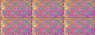 Düz Çiçek Elementleri Tasarımı. Güzel çiçek deseni. Renkli Bahar Temalı Kusursuz Arkaplan. Tarafsız renklerde çiçekler.