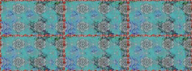 Çiçekli bahar çiçekleri. Küçük çiçekte güzel bir desen. Motley illüstrasyonu. Küçük renkli çiçekler. Moda baskıları için zarif bir şablon.