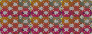 Çiçeksiz desenli nakış işlemeli gelincikler ve vadideki zambaklar. Tekstil tasarımı için kahverengi renkli geleneksel halk çiçekleri buketi.