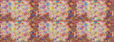 Çiçeksel, nötr, pürüzsüz desen. Raster çiçek izi. Raster Yumuşak kumaş deseni. Klasik taslak çizimi.