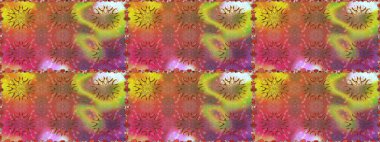 Raster Moda kumaş deseni. Çizgisiz desen. Şirin çiçekler..