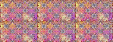 Çiçeksel, nötr, pürüzsüz desen. Raster çiçek izi. Klasik taslak çizimi.