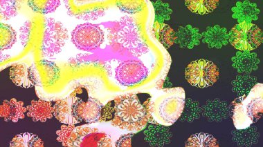 Raster güzel bir çiçek deseni çizmiş. Tatil havası. Bahar mevsimi. Nazik romantik baskı.