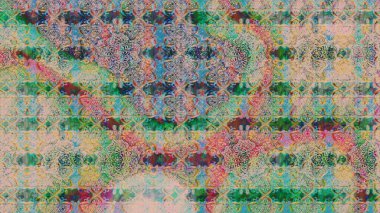 Raster deseni. Raster illüstrasyonu. Soyut çiçek çizim kalıbı arka planı. Tarafsız renklerde. Küçük çiçekte sevimli çiçek deseni var..