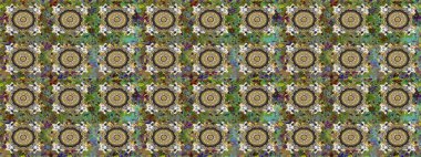 Gri renklerde, altın elementli, pürüzsüz bir desen. Şam tasarım için kusursuz desen.