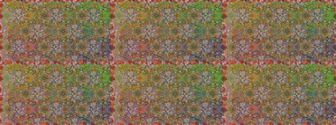 Çiçeksiz desenli arka plan. Gömlek baskısı için çiçek boyası. Kahverengi renkte çiçekler.