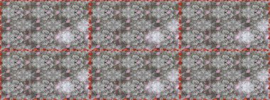 Küçük renkli çiçekler. Kusursuz. Küçük çiçekte güzel bir desen. Çiçekli yaz çiçekleri. Moda baskıları için zarif bir şablon. Motley illüstrasyonu.