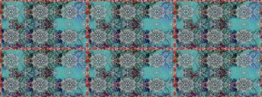 Mavi renkli çiçekler. Elle boyanmış suluboya, kusursuz çiçekler ve bitkiler..