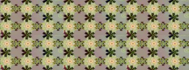 Çiçekli, yapraklı, çiçek desenli eskiz. El çizimi. Raster illüstrasyonu.