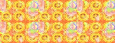 Manzaralı çiçek deseni. Çiçek kompozisyonu, el boyası, hassas şablon. Üst manzara, yumuşak sarı renk tarzı. Sevgililer günü ve tebrik kartı konsepti için şık bir davet.