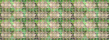 Kusursuz desenli altın elementler. Kart, duvar kağıdı, ambalaj ve tekstil için klasik tasarım. Bej renkli Royal retro. Klasik çiçek dokusu. Raster illüstrasyonu. Altın şablon.