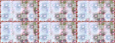 Tarafsız çiçekli kusursuz desen, suluboya çiçekli desen, şirin çiçek, duvar kağıdı, kart veya kumaş için fayanslı. Raster - stok.