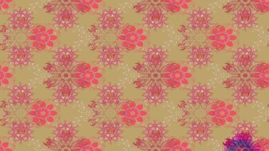 Davetiye ve kartpostal tasarımı için dekoratif çiçek unsurları. Şirin, zarif çiçekler Raster illüstrasyonu. Yapraklı çizim şekli. Poster ya da kapak için arka plan. Tekstil için figür.