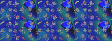 Noel süsleri ve Noel süsleri. Raster Noel soyut renkli arkaplan ve düşen kar tanesi.