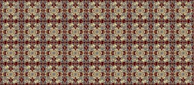 Kahverengi, bej ve gri renklerde altın elementlerle kusursuz desen. Klasik klasik klasik arka plan. Geleneksel oryantasyon süsü. Kusursuz klasik altın desen.