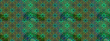 Taslak dekoratif arka plan, çiçek mandala. Çiçek. Raster illüstrasyonu. Yeşil renklerde.