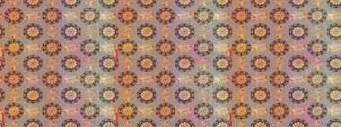 Raster resim. Elle çizilmiş. Güzel kumaş deseni. Doodle çiçekler ve dalları, otlar ve çiçekler.