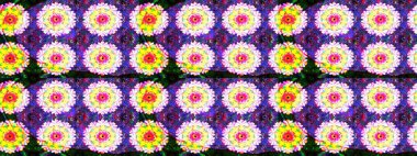 Yumuşak, bahar çiçekli arka plan. Çiçekli karalama şeklinde Raster çiçek deseni. Mor renkte çiçekler.