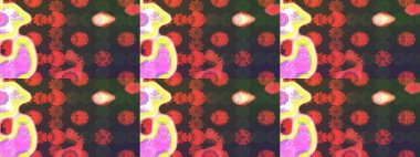 Çiçekli bahar çiçekleri. Küçük çiçekte güzel bir desen. Küçük renkli çiçekler. Moda baskıları için zarif bir şablon. Motley illüstrasyonu. Çizim.