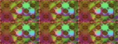 Tekstil, kumaş, ambalaj, hatıra defteri için hoş bir çiçek arkaplanı. Çocuksu tasarım. El çizimi çiçekli, pürüzsüz bir desen. Kahverengi arkaplanda.