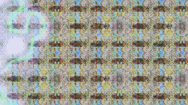 Raster illüstrasyonu. Moda arka planında parlak buketler. Eski usul küçük çiçekli şirin bir eskiz deseni. Kumaş, duvar kâğıdı ve kağıda yazdırmak için gelişen arkaplan.