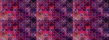 Çiçekli karalama şeklinde Raster çiçek deseni. Mor renkli çiçekler. Yumuşak, yaz çiçekli arka plan.